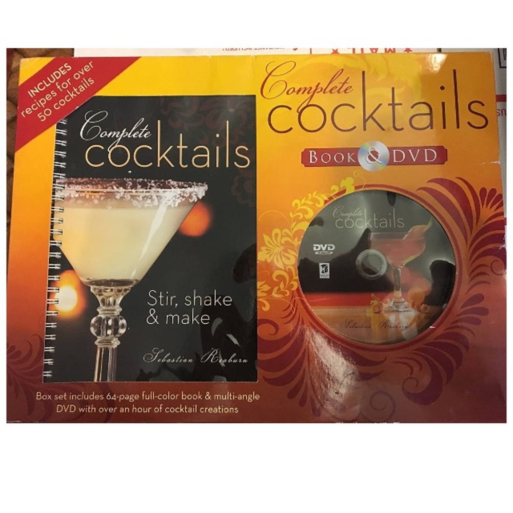 Complete Cocktails 🍹 Book & DVD Teaches You...